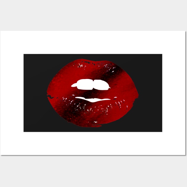 LIPPY Wall Art by BoneArtPetite